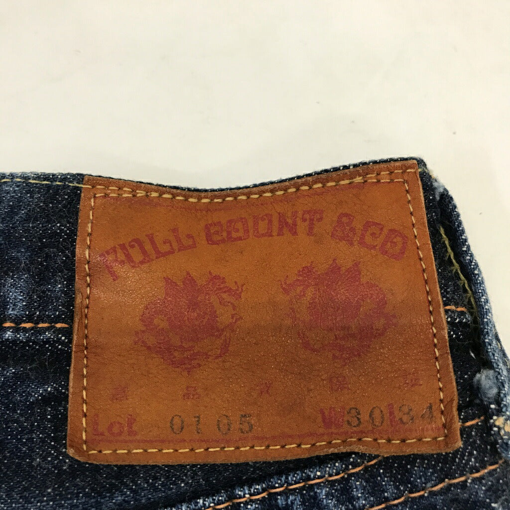 FULLCOUNT 0105 Blue Denim Jeans Size W30