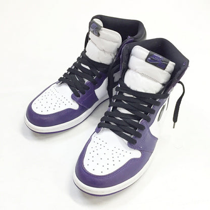 NIKE Air Jordan 1 Retro High OG Purple Sneakers Size 10