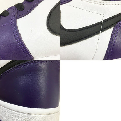 NIKE Air Jordan 1 Retro High OG Purple Sneakers Size 10