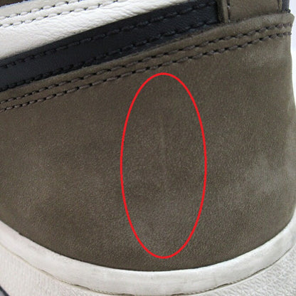 NIKE AIR JORDAN 1 Retro High OG Mocha Sneakers Size 27.5cm