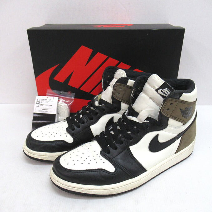 NIKE AIR JORDAN 1 Retro High OG Mocha Sneakers Size 27.5cm