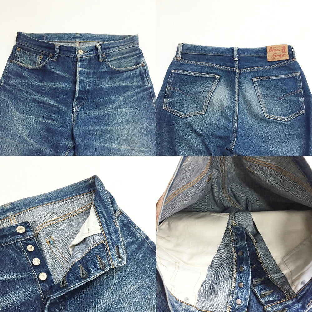BLUE GRAY WAREHOUSE Blue Denim Jeans Size 34