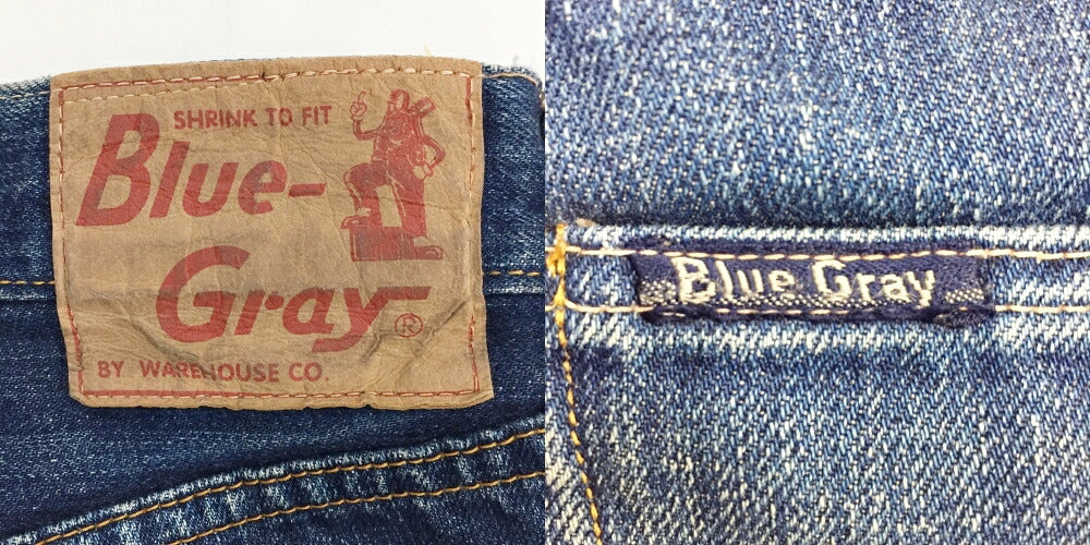 BLUE GRAY WAREHOUSE Blue Denim Jeans Size 34