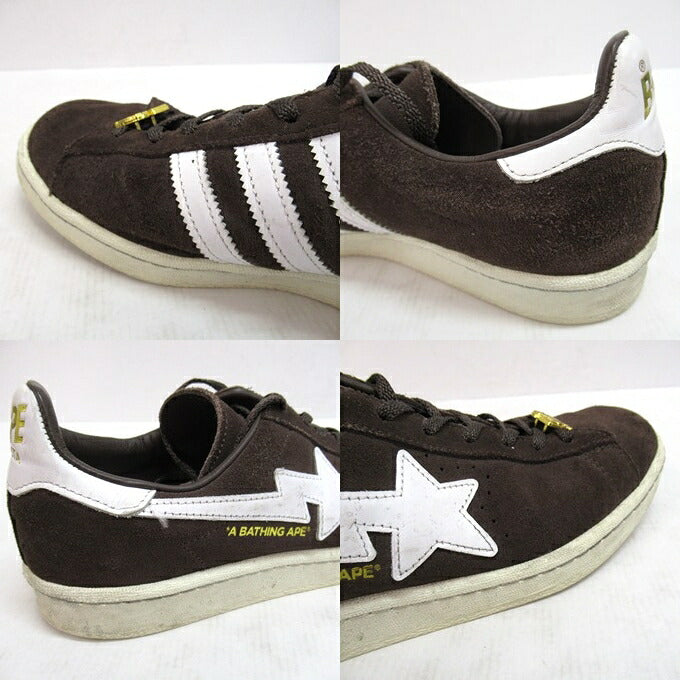 A BATHING APE x adidas Campus 80s Sneakers Size 27.5cm