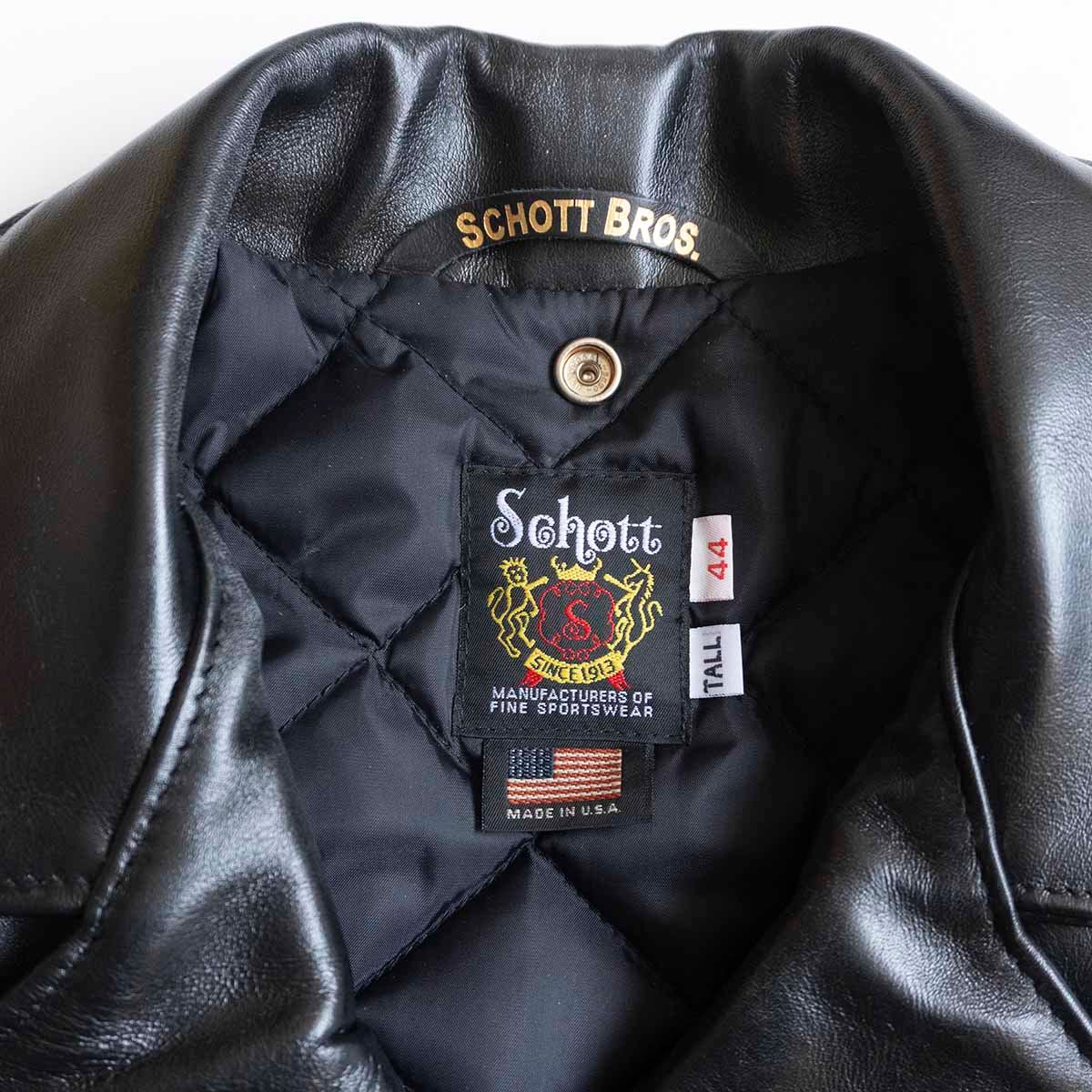 Schott Horsehide One Star Jacket Size 44