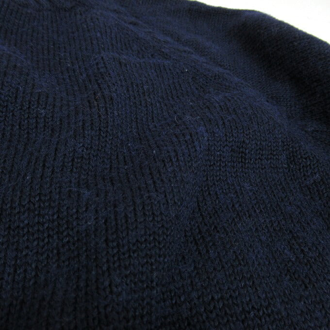 STUSSY 90's Navy Tag Raglan Knit Sweater Navy Size XL