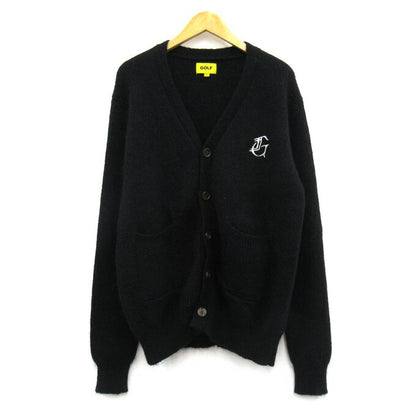 GOLF WANG Mohair Cardigan Black Size L