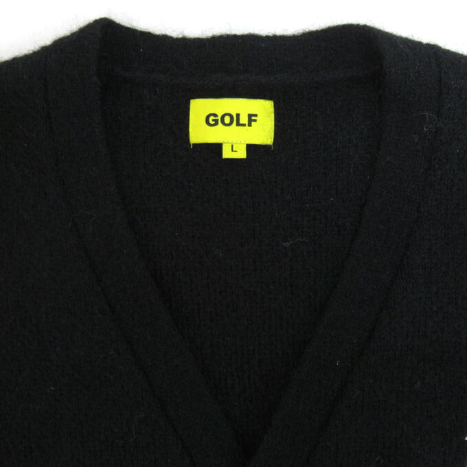 GOLF WANG Mohair Cardigan Black Size L