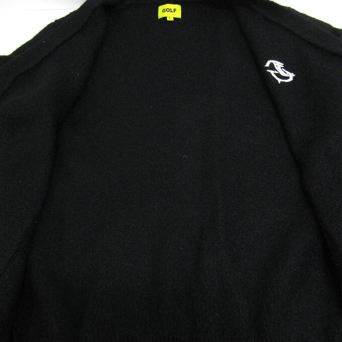 GOLF WANG Mohair Cardigan Black Size L