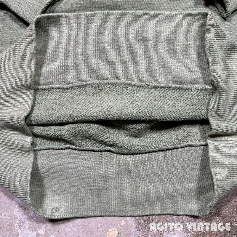 Unknown 50s/60s Freedom Sleeve Khaki Sweatshirt Size M