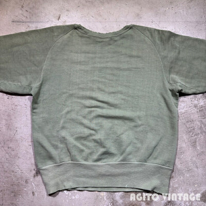 Unknown 50s/60s Freedom Sleeve Khaki Sweatshirt Size M