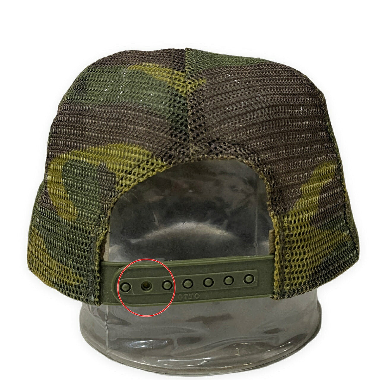 Vintage CHROME HEARTS CH PATCH Green Camo Mesh Size ONE SIZE