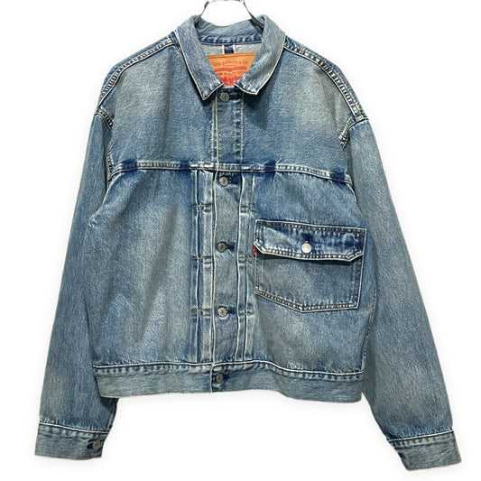 Levi's BEAMS Super Wide Trucker Indigo Denim Jacket Size S