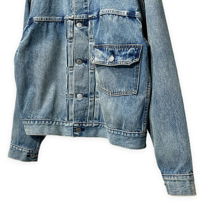 Levi's BEAMS Super Wide Trucker Indigo Denim Jacket Size S