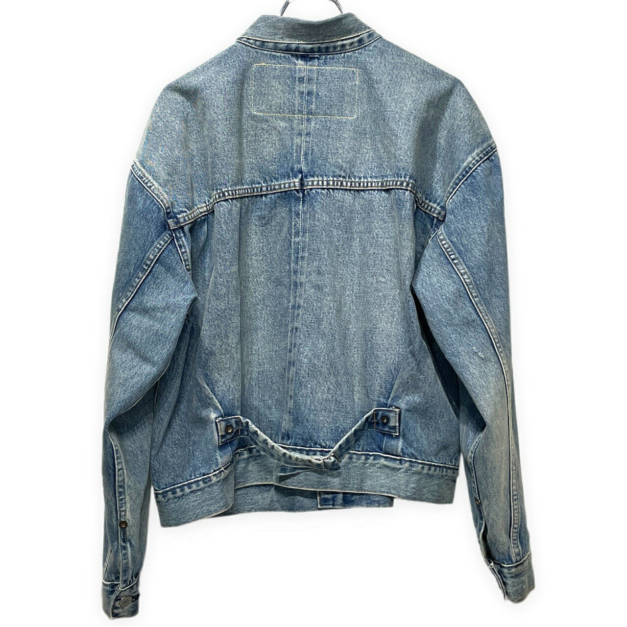 Levi's BEAMS Super Wide Trucker Indigo Denim Jacket Size S