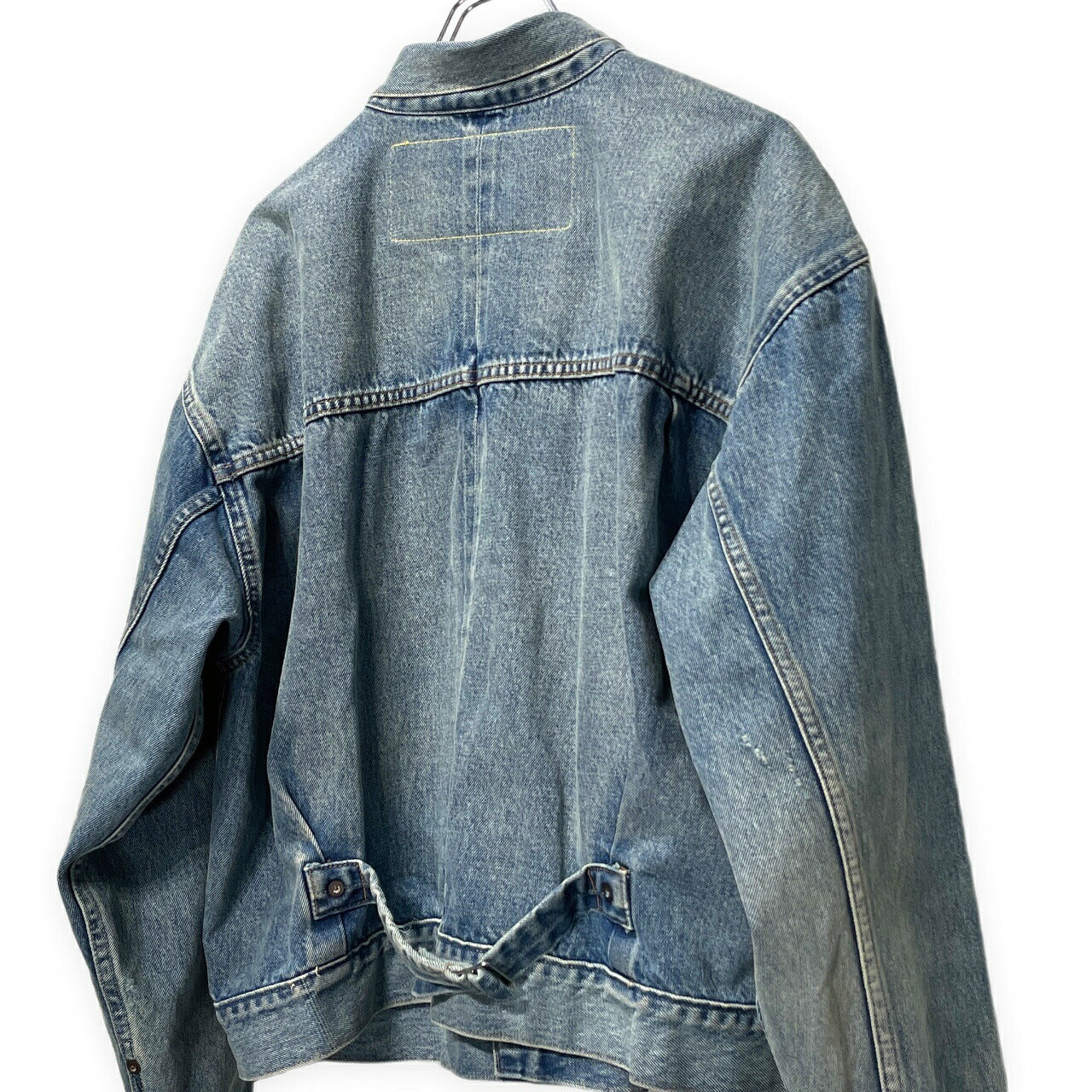 Levi's BEAMS Super Wide Trucker Indigo Denim Jacket Size S