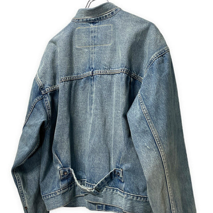 Levi's BEAMS Super Wide Trucker Indigo Denim Jacket Size S