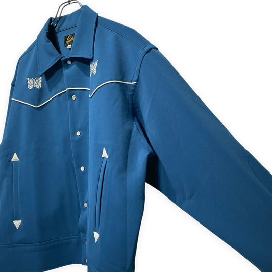 Needles 24AW Piping Cowboy Double Cloth Jacket Blue Size M