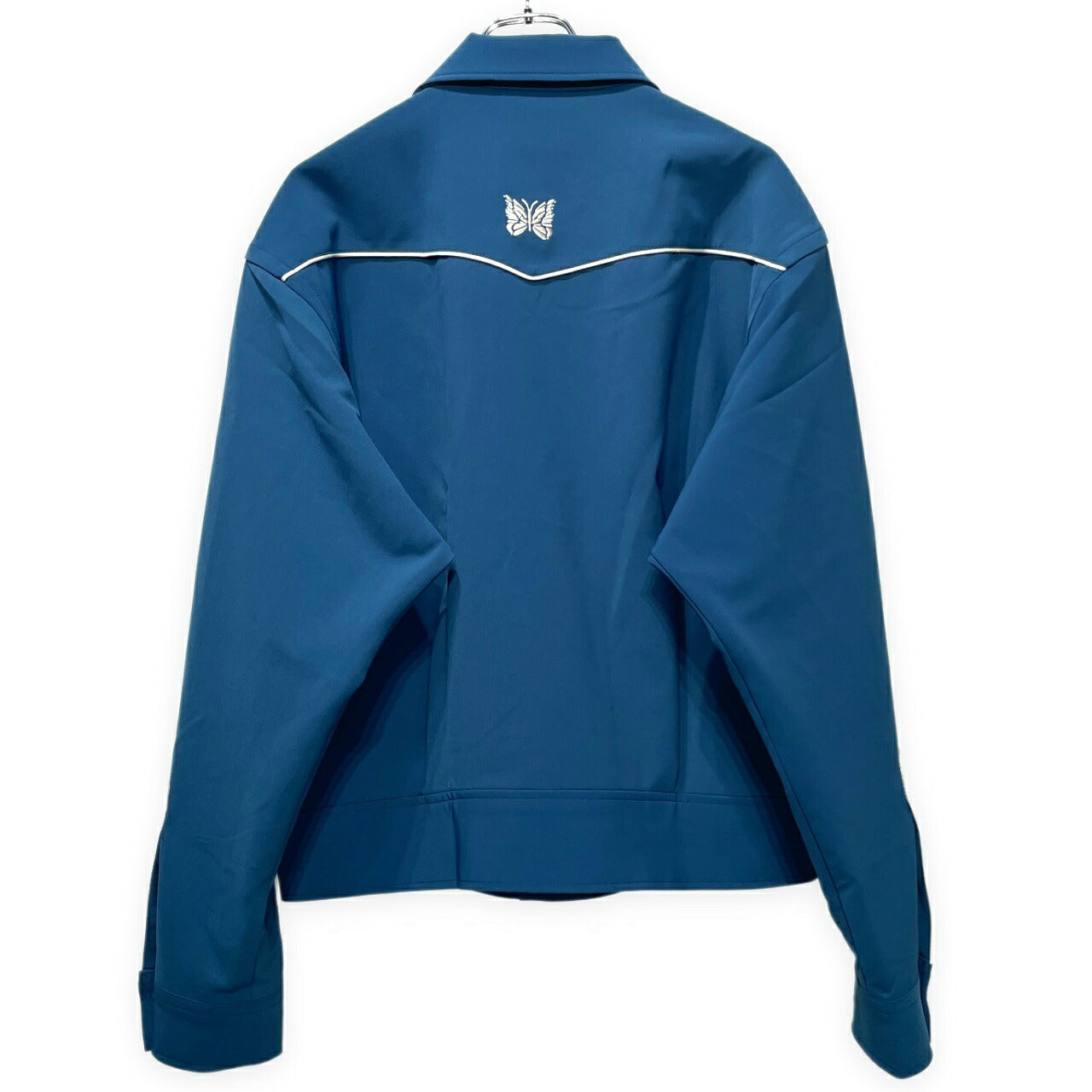 Needles 24AW Piping Cowboy Double Cloth Jacket Blue Size M