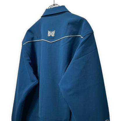Needles 24AW Piping Cowboy Double Cloth Jacket Blue Size M