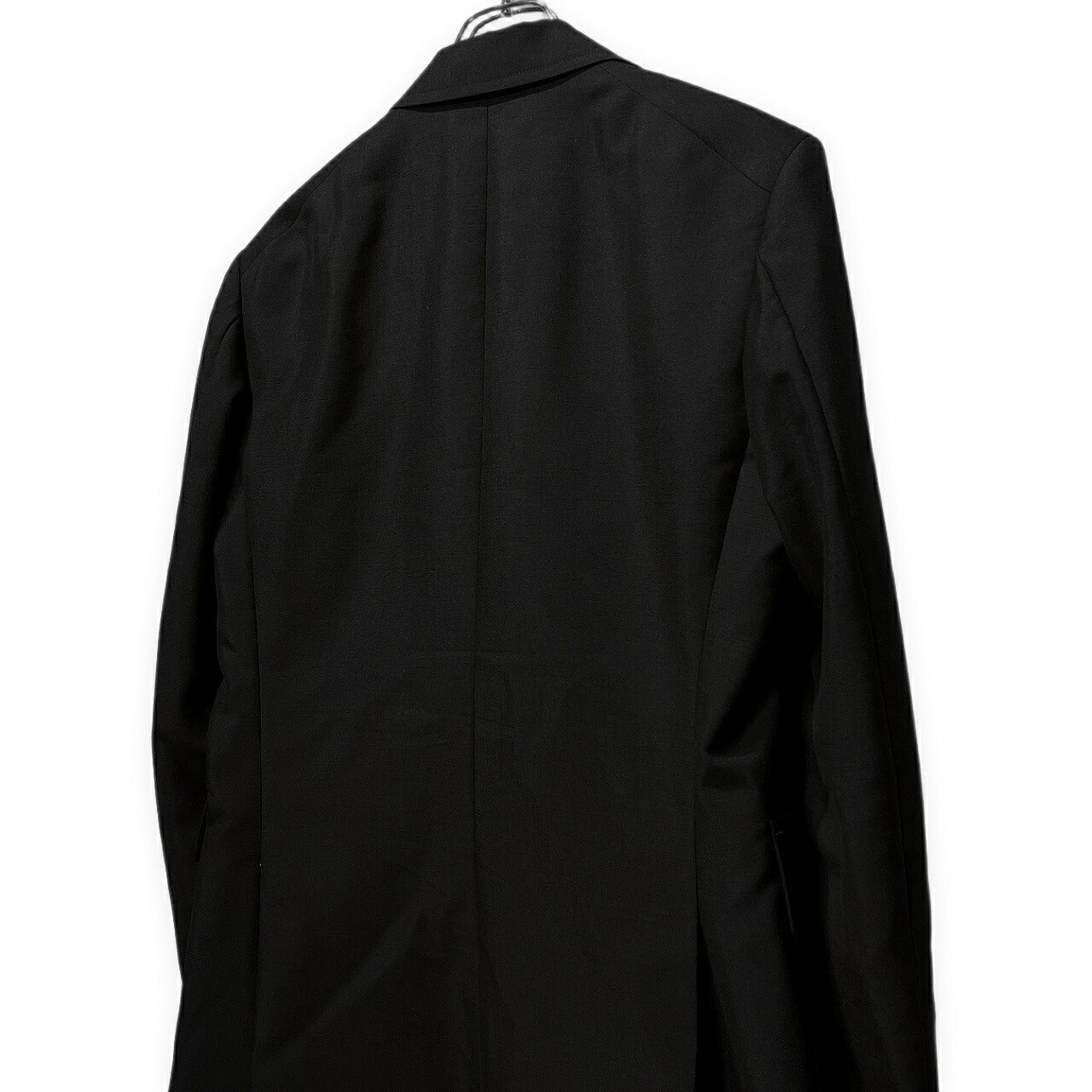 SCYE BASICS Black Mohair Blend Gold Button 2B Blazer Size 38