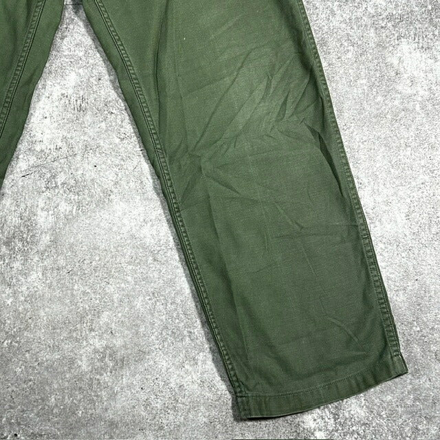 Vintage 60s U.S. ARMY OG-107 Cotton Sateen Baker Pants