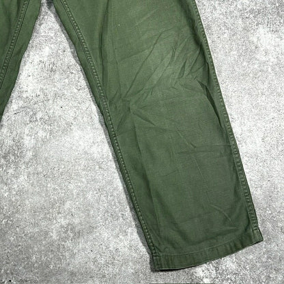 Vintage 60s U.S. ARMY OG-107 Cotton Sateen Baker Pants