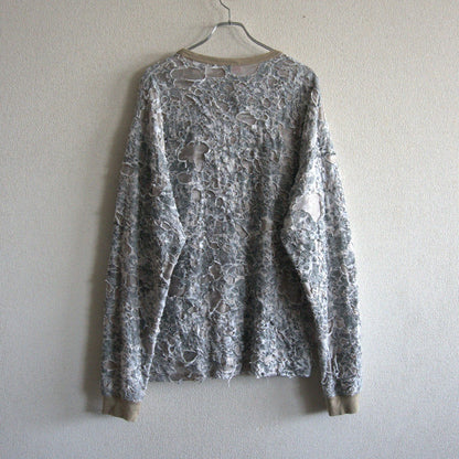 Diesel T-BOXT-Long Sleeve-CAMU T-Shirt Size M