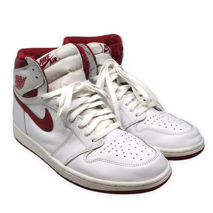 NIKE Air Jordan 1 Metallic Red Hi-Top Sneakers Size 28.5