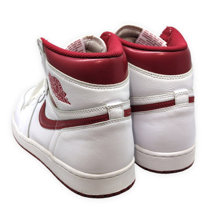 NIKE Air Jordan 1 Metallic Red Hi-Top Sneakers Size 28.5