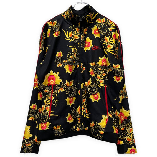 NIKE N98 Floral Printed Polyester Jacket Multi Size XL
