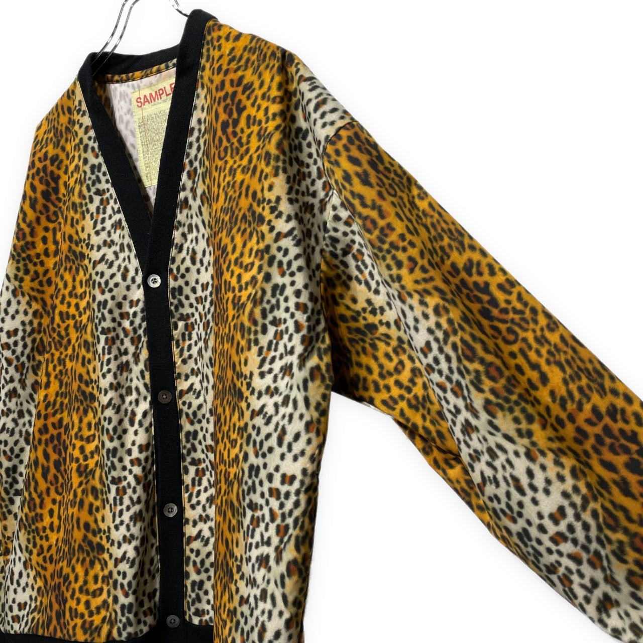 SSZ BEAMS Oversized Leopard Print Cardigan Size F