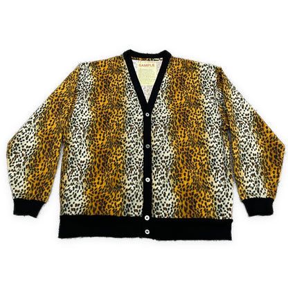 SSZ BEAMS Oversized Leopard Print Cardigan Size F