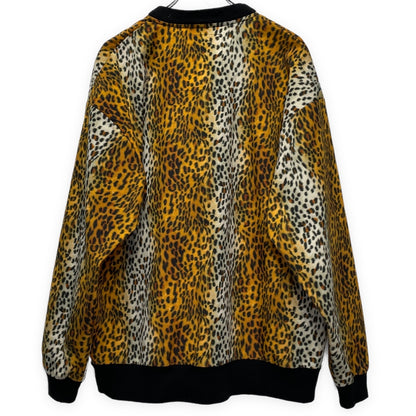 SSZ BEAMS Oversized Leopard Print Cardigan Size F