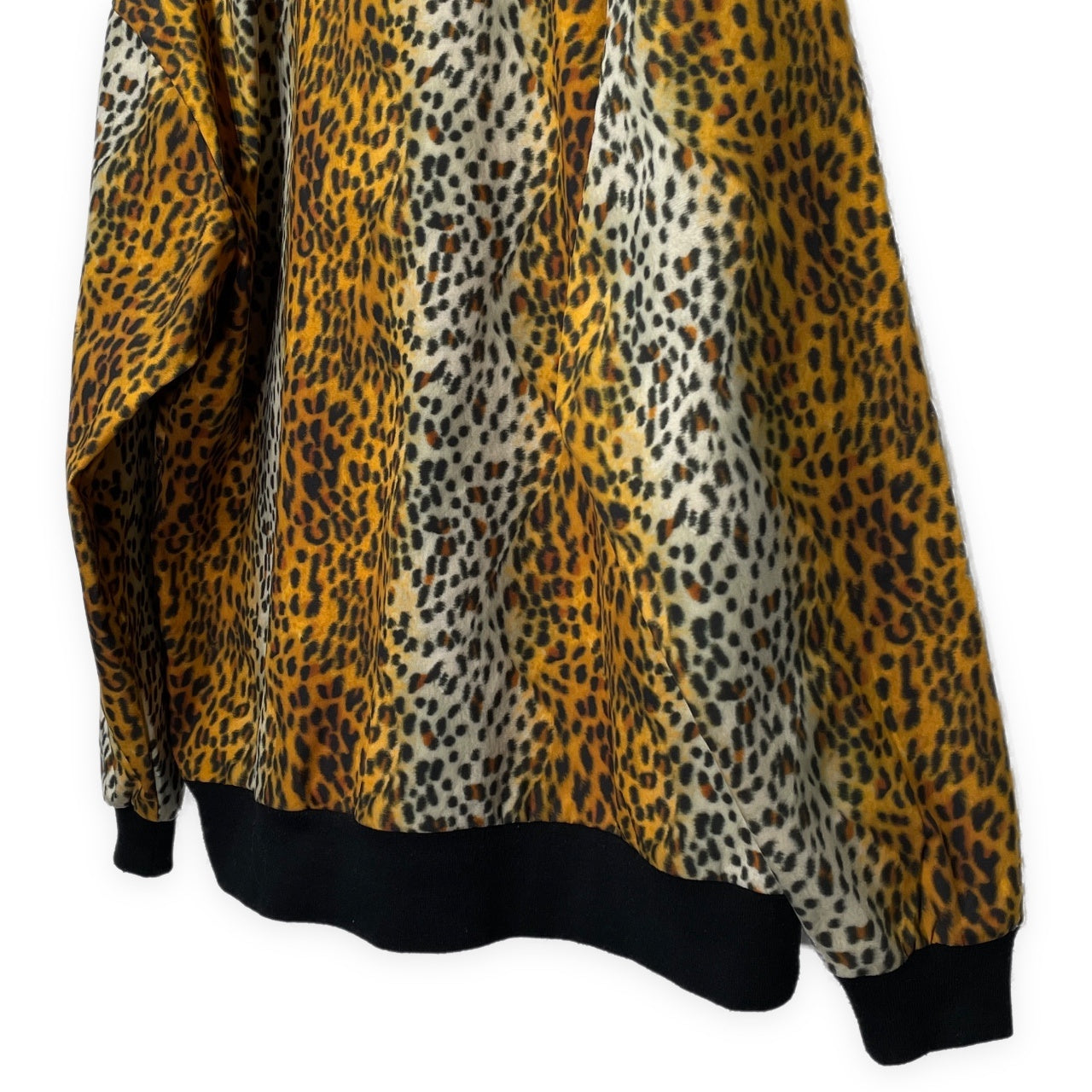 SSZ BEAMS Oversized Leopard Print Cardigan Size F