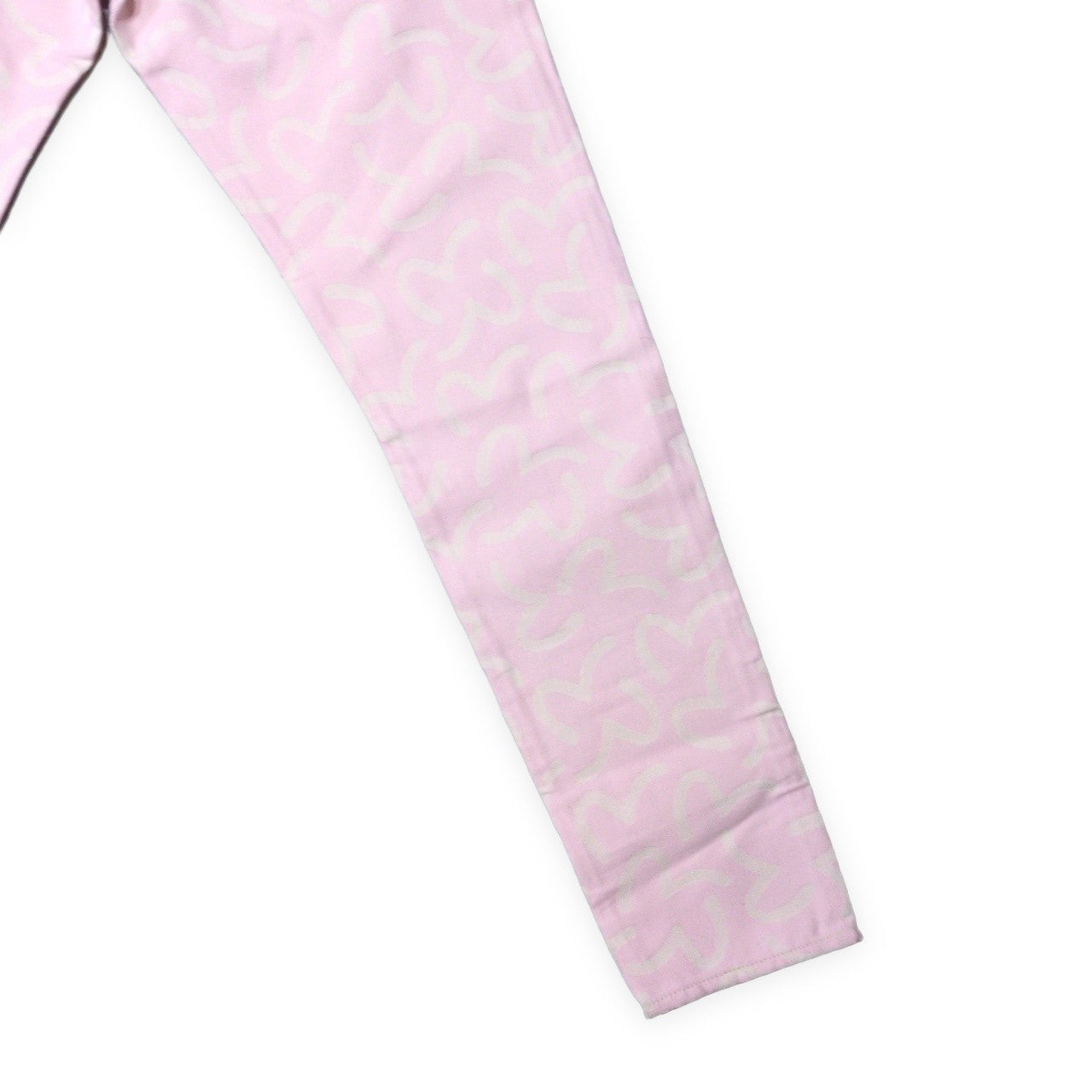 Evisu Pink 5500 All-Over Jacquard Seagull Jeans Size 32