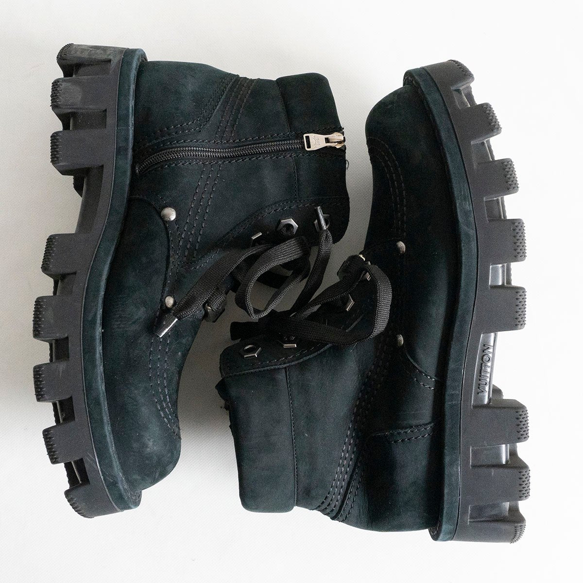 Louis Vuitton LV Checker Boots Size 9