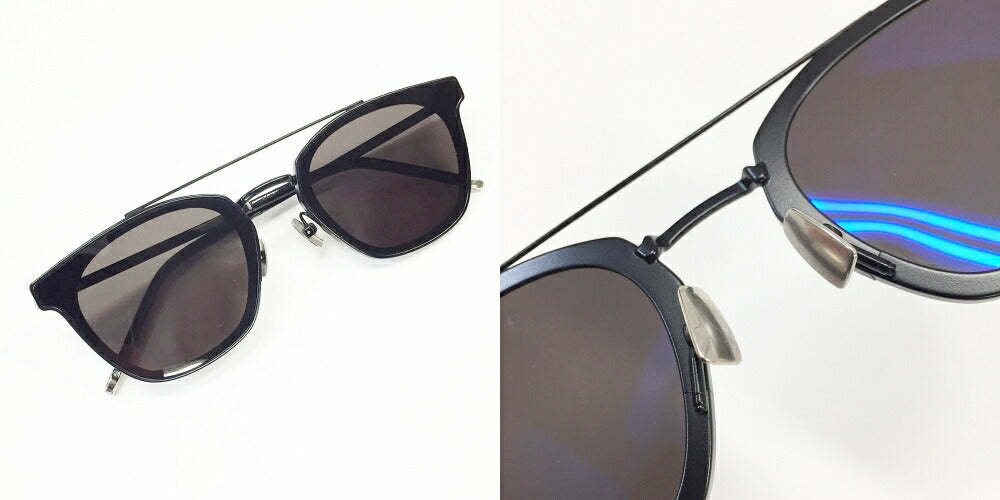 SAINT LAURENT SL28 METAL 001 Black Sunglasses Size 61