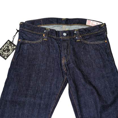 Evisu Lot.1977 Kumamon Low-Rise Selvedge Jeans Size 31
