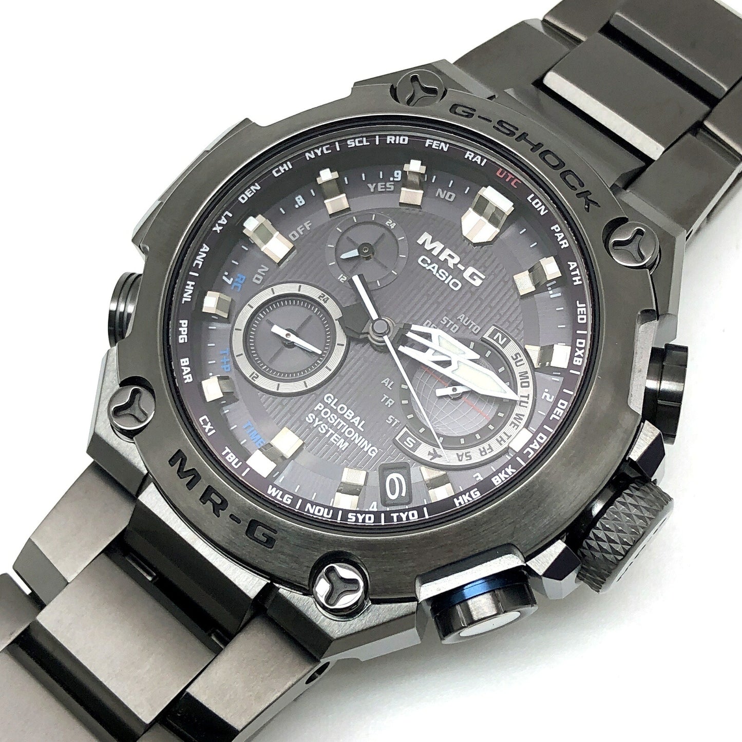 G-SHOCK MRG-G1000B-1A MR-G GPS Watch Black Size ONE SIZE