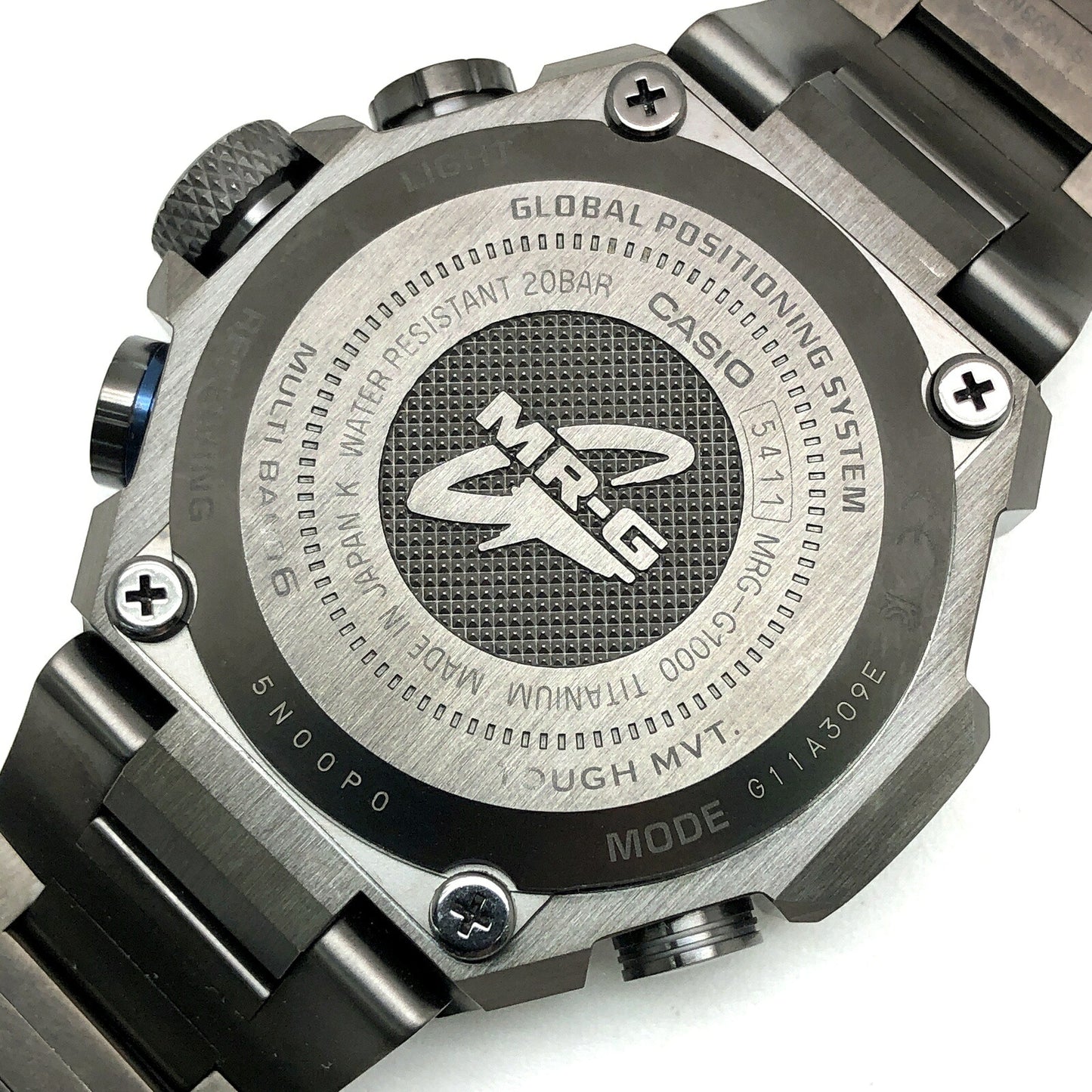 G-SHOCK MRG-G1000B-1A MR-G GPS Watch Black Size ONE SIZE