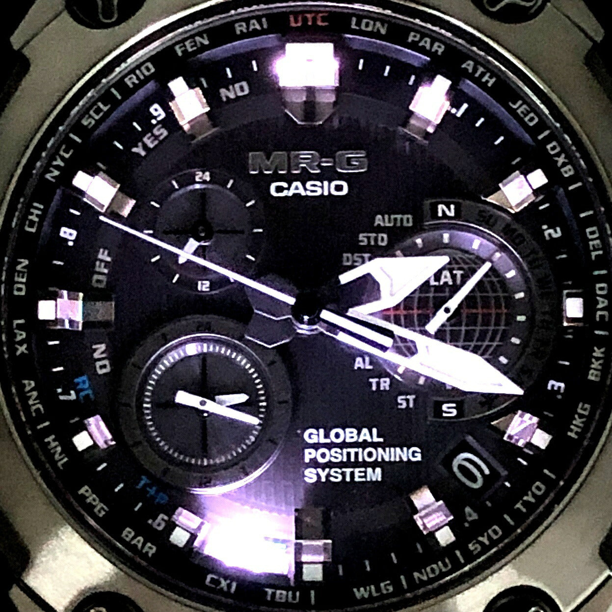 G-SHOCK MRG-G1000B-1A MR-G GPS Watch Black Size ONE SIZE