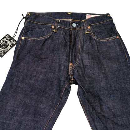 EVISU 2000T No.1 SPECIAL Indigo Blue Denim Jeans Size W32