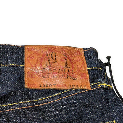 EVISU 2000T No.1 SPECIAL Indigo Blue Denim Jeans Size W32