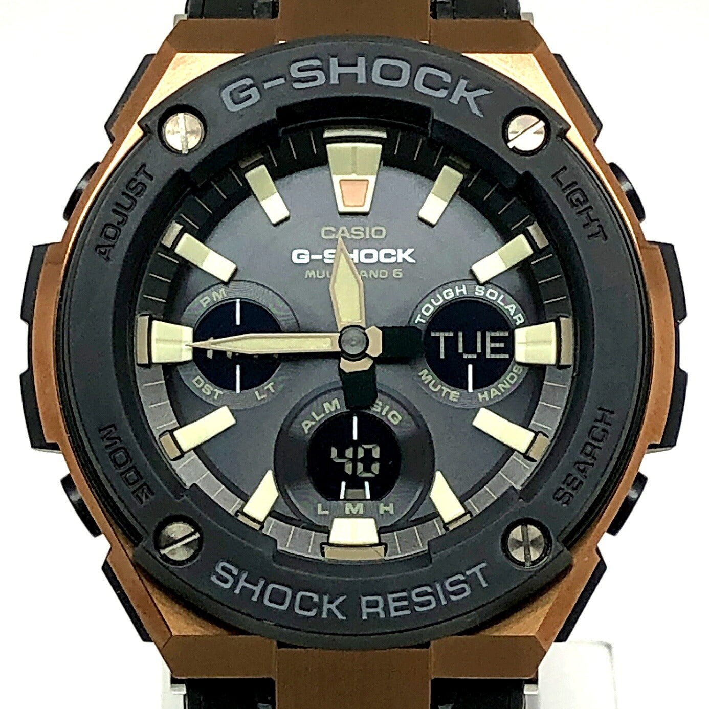 G-SHOCK G-STEEL Multi-Band 6 Tough Solar Watch Size ONE SIZE