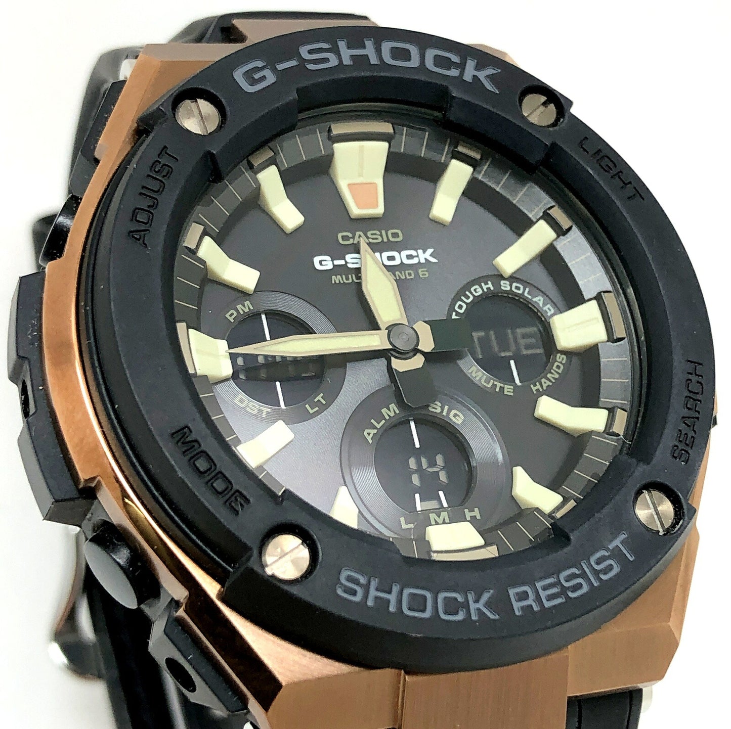 G-SHOCK G-STEEL Multi-Band 6 Tough Solar Watch Size ONE SIZE