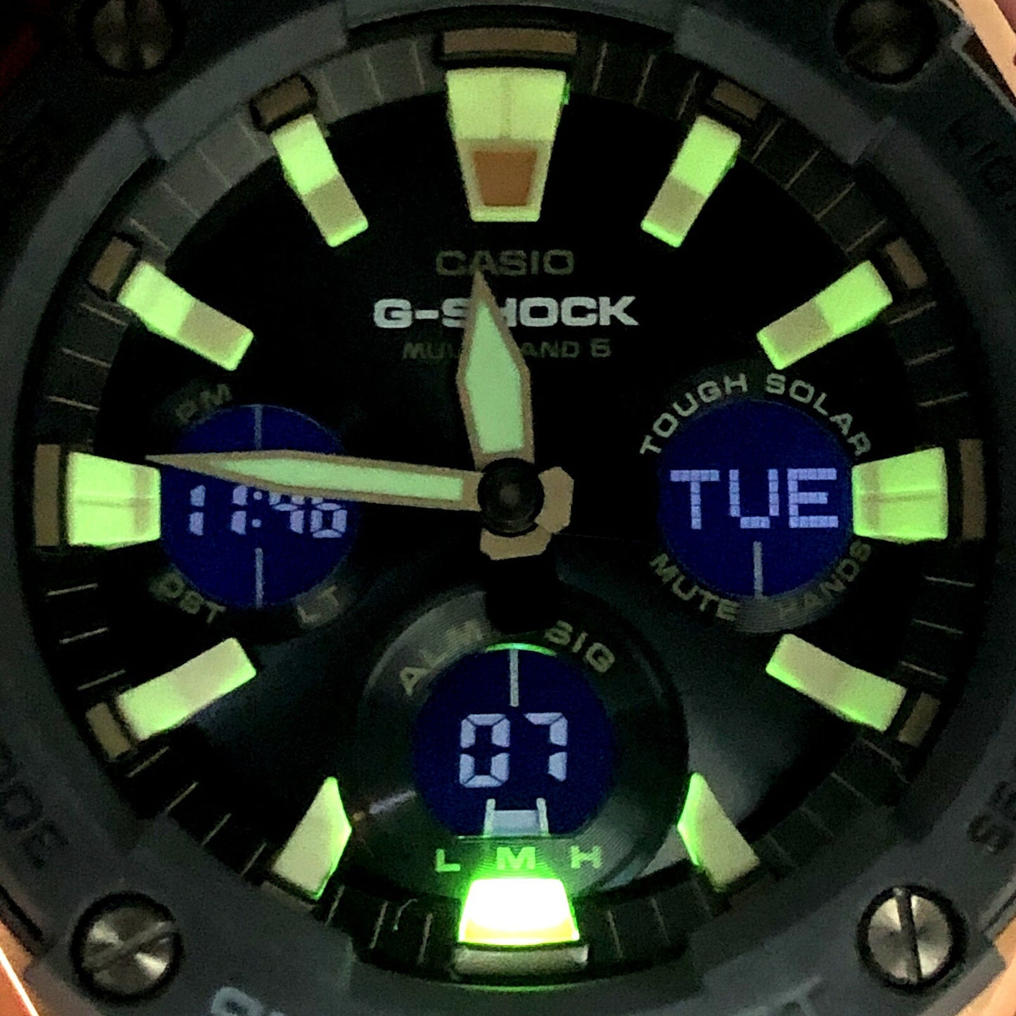 G-SHOCK G-STEEL Multi-Band 6 Tough Solar Watch Size ONE SIZE