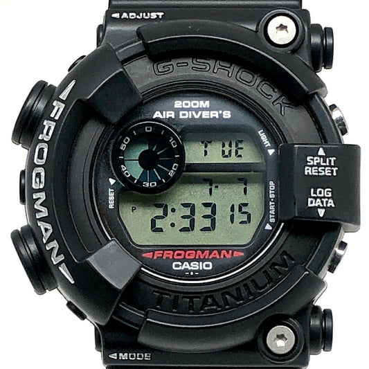 G-SHOCK DW-8200Z-1T Frogman Men Titanium Watch Size ONE SIZE