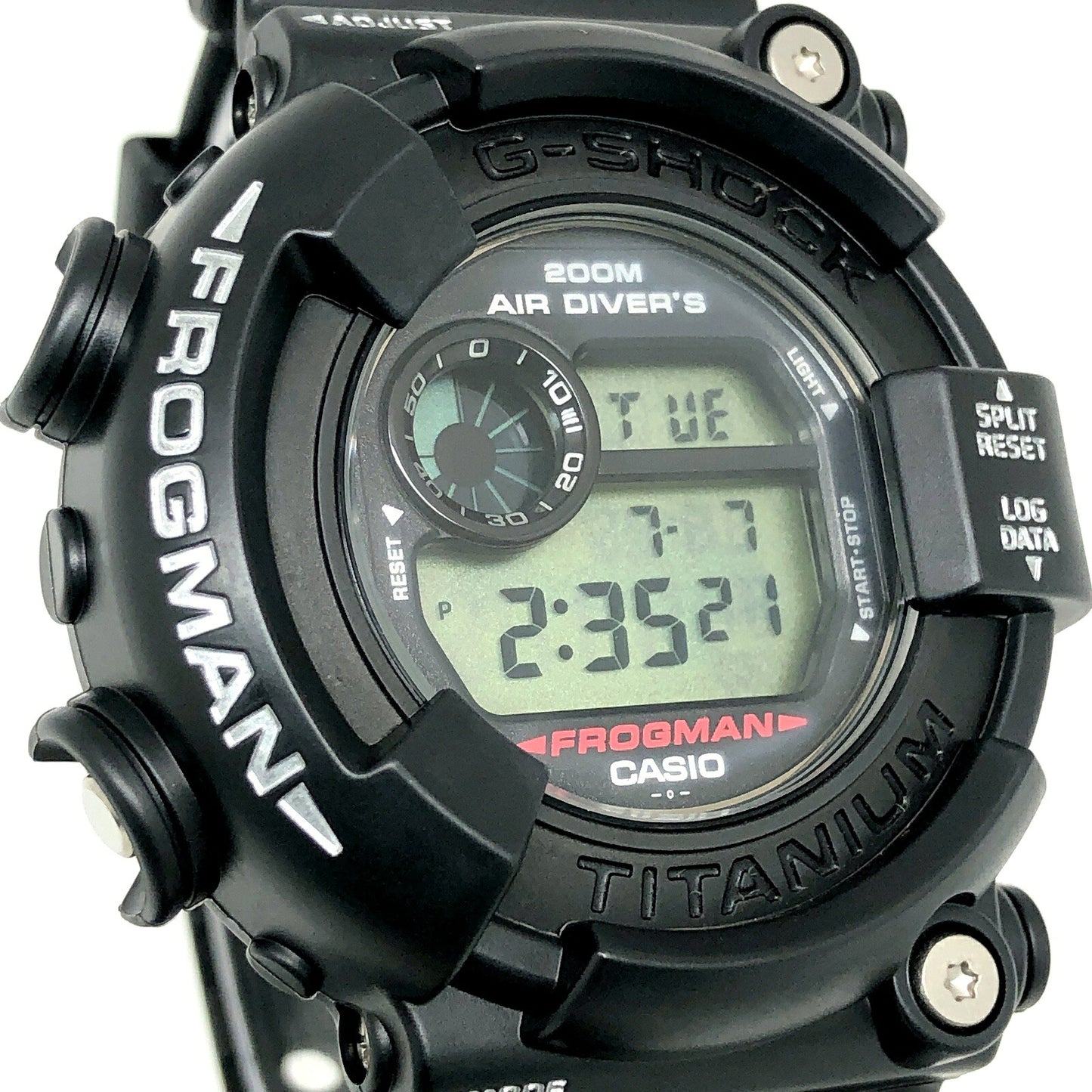 G-SHOCK DW-8200Z-1T Frogman Men Titanium Watch Size ONE SIZE