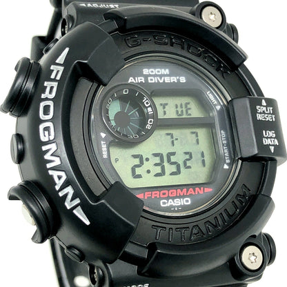 G-SHOCK DW-8200Z-1T Frogman Men Titanium Watch Size ONE SIZE